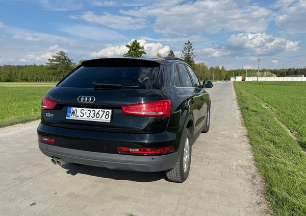 Audi Q3 cena 67900 przebieg: 142219, rok produkcji 2015 z Łosice małe 121